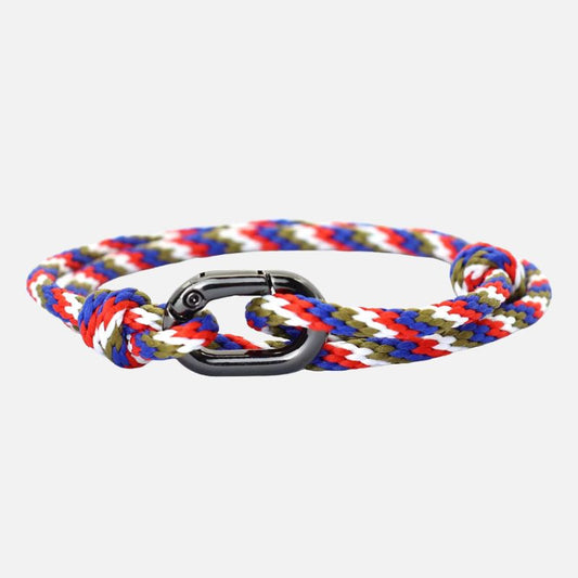 Bracelet Homme Macramé Corde Réglable