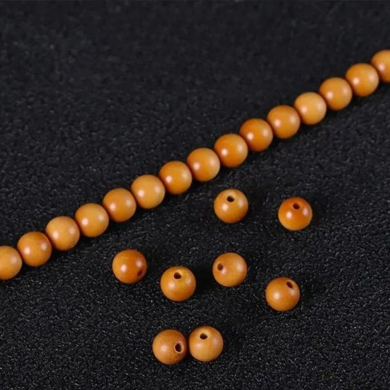 Bracelet Homme Orange Mala Méditation
