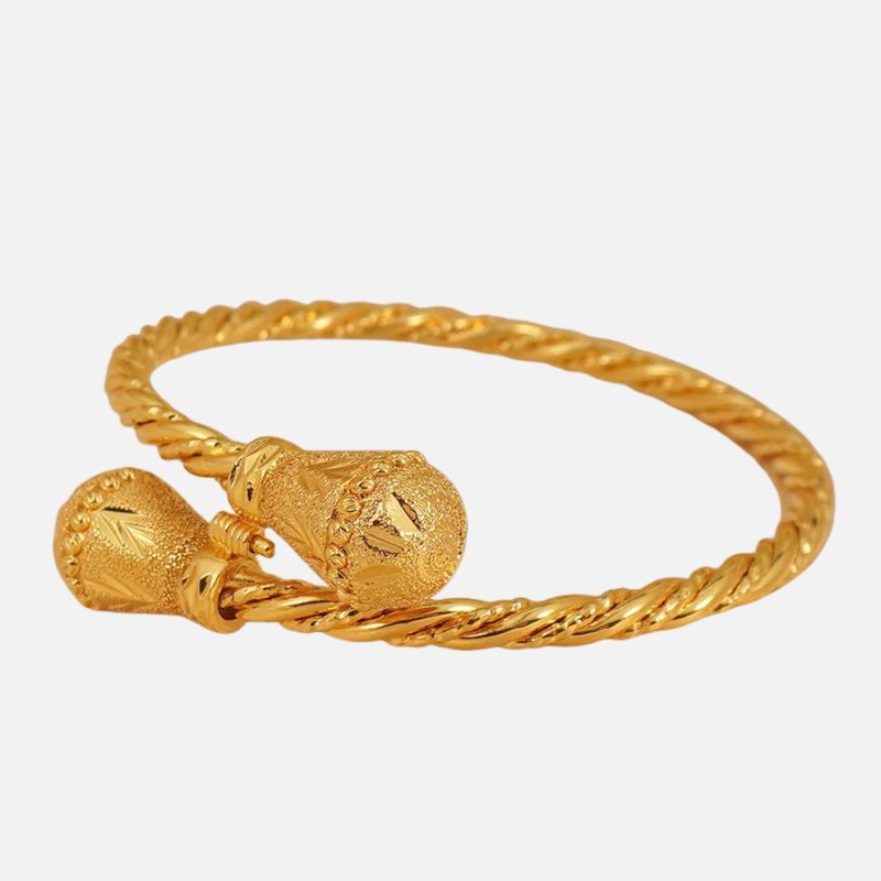 Bracelet Indien Femme Doré Tradition