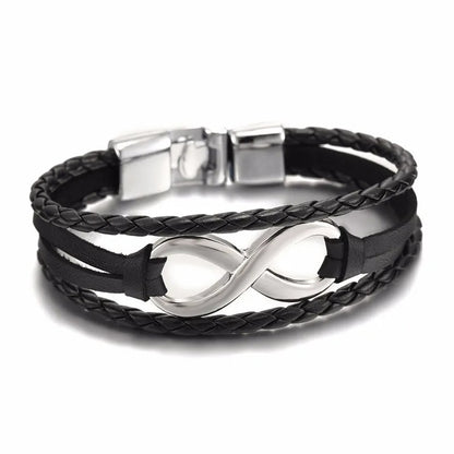 Bracelet Infini Homme Multi Liens