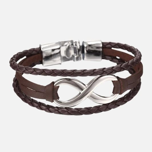 Bracelet Infini Homme Multi Liens