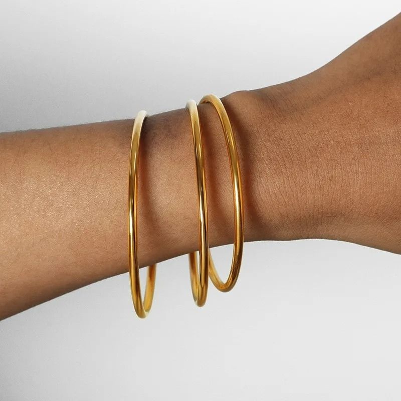 Bracelet Jonc Femme – Acier inoxydable