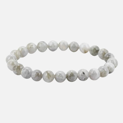 Bracelet Labradorite Femme Éclat Gris