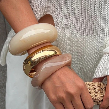 Bracelet Large Femme Vintage – Lot de 3