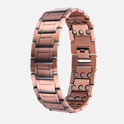 Bracelet Magnétique Cuivre Largeur Affirmée