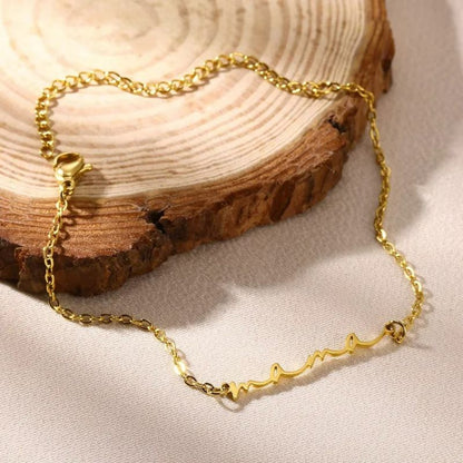Bracelet Maman Chaine - Acier Inoxydable