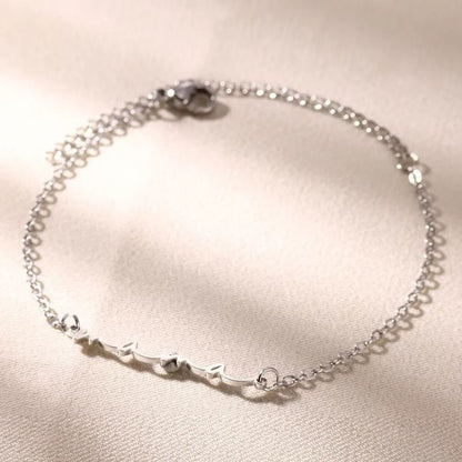 Bracelet Maman Chaine - Acier Inoxydable