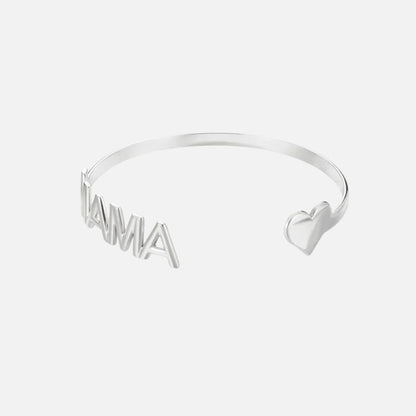 Bracelet Maman Jonc - Acier Inoxydable