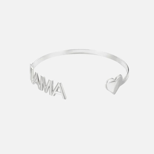 Bracelet Maman Jonc - Acier Inoxydable