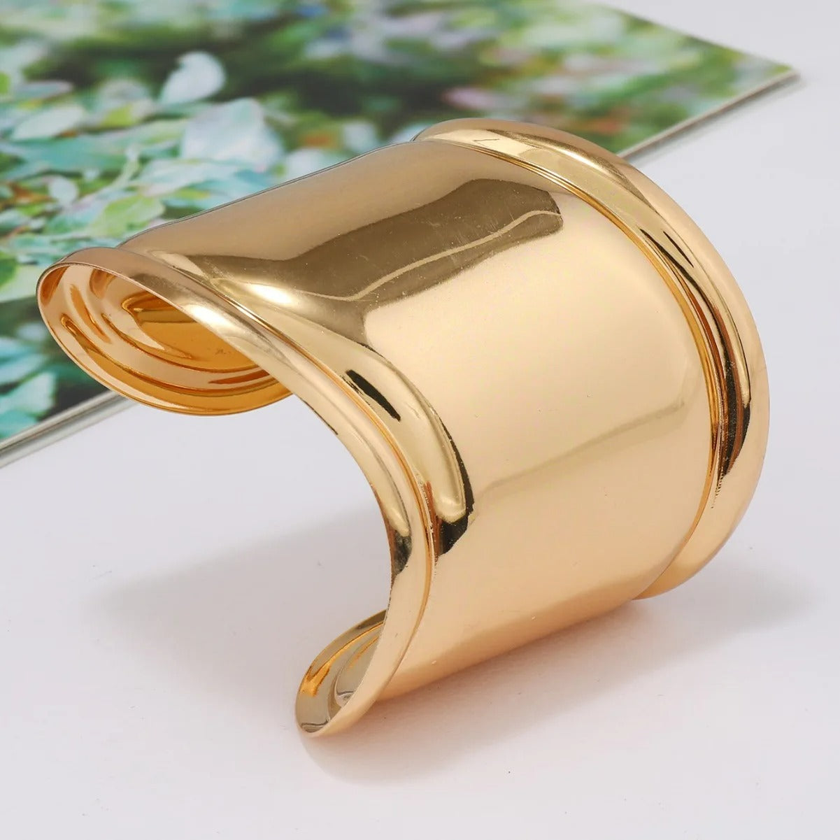 Bracelet Manchette Femme Doré