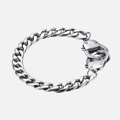 Bracelet Menotte Homme Audacieux – Acier Inoxydable