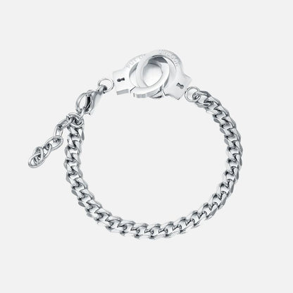 Bracelet Menotte Homme Force Brute – Acier Inoxydable
