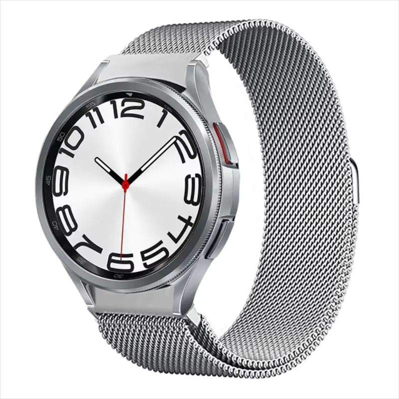 Bracelet Montre Samsung Galaxy Watch Maille Milanaise