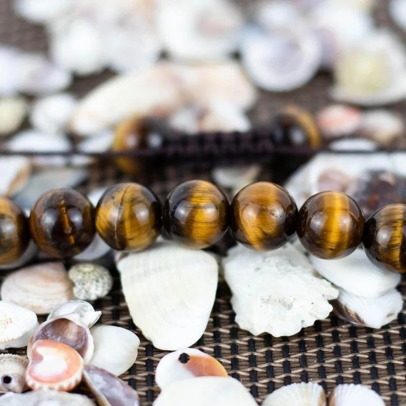 Bracelet Œil de Tigre Femme Éclat Intemporel