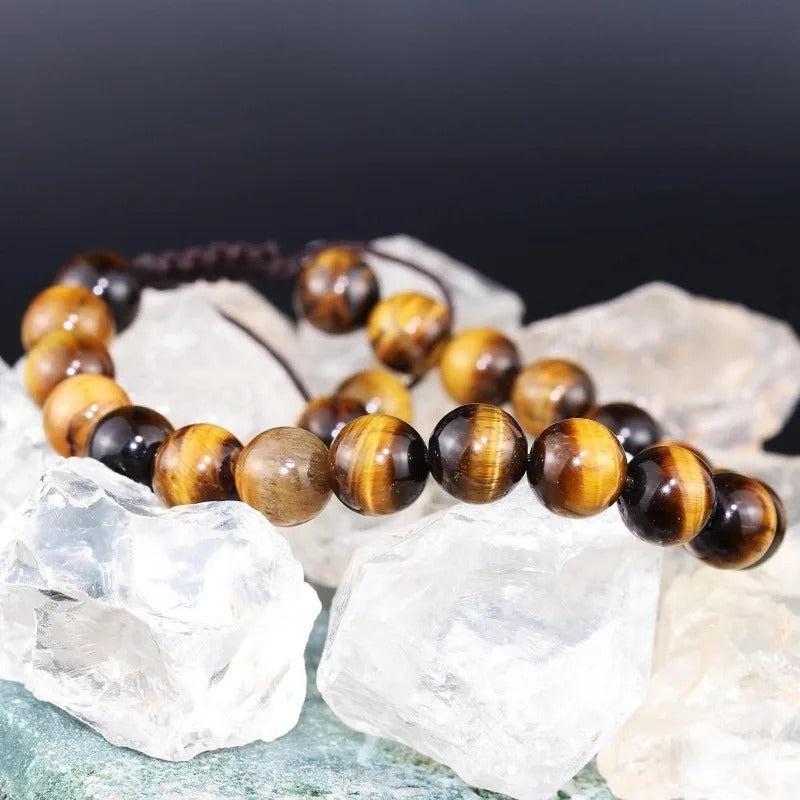 Bracelet Œil de Tigre Femme Éclat Intemporel