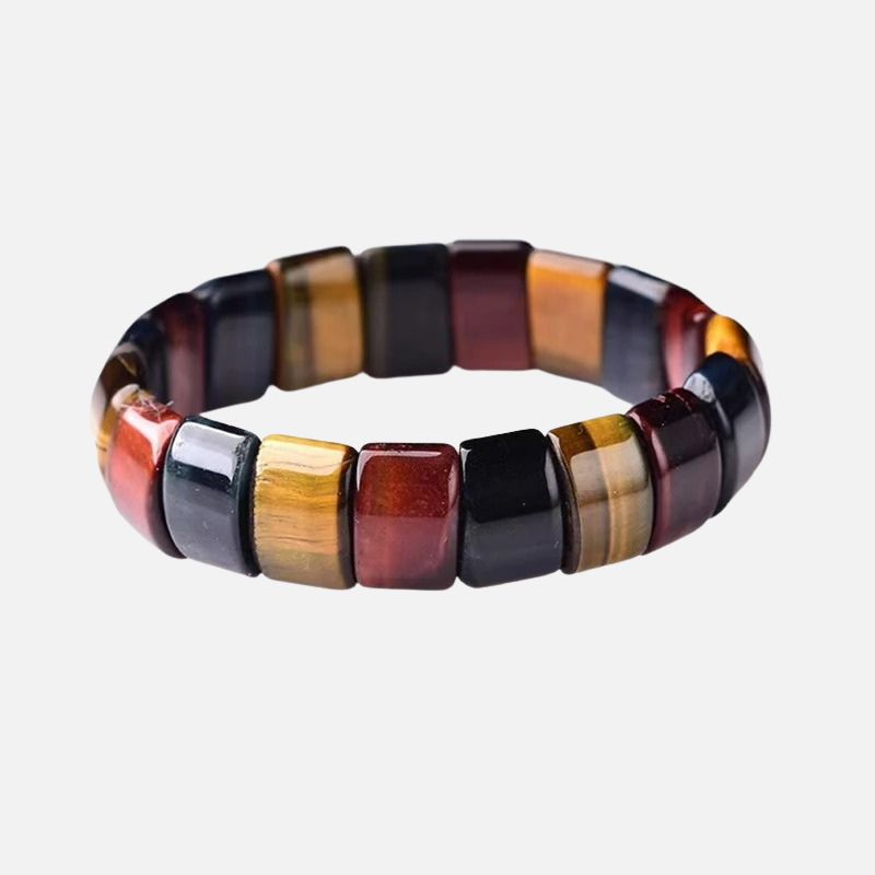 Bracelet Œil de Tigre Femme Énergie Minérale