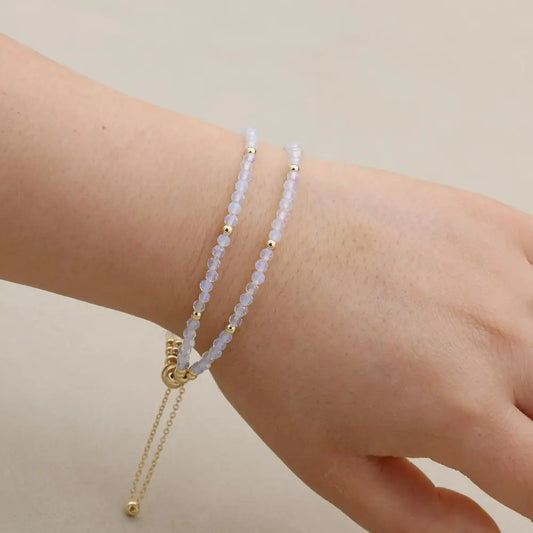 Bracelet Opale Aura Dorée