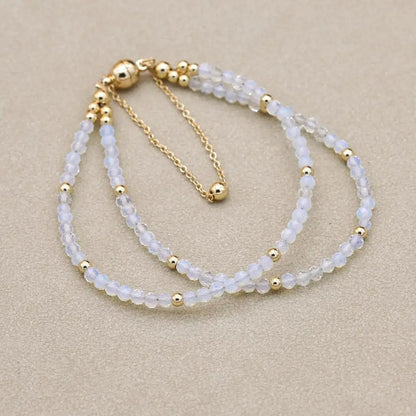Bracelet Opale Aura Dorée