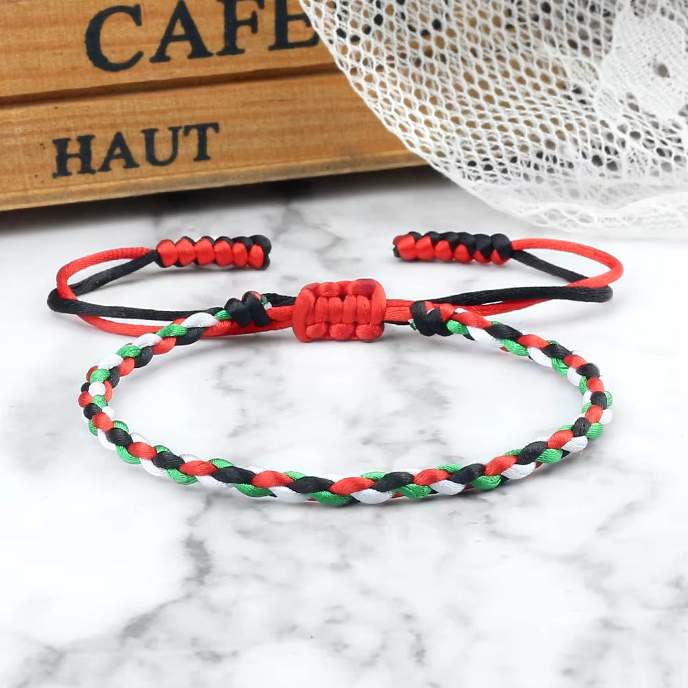 Bracelet Palestine Tressé