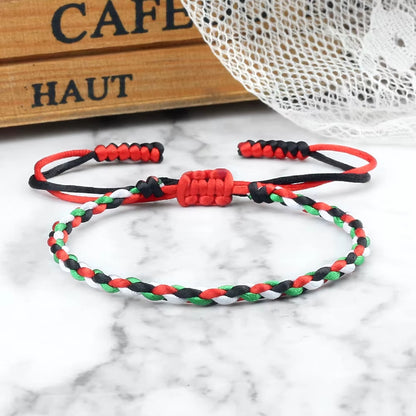 Bracelet Palestine Tressé