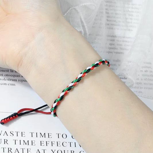 Bracelet Palestine Tressé