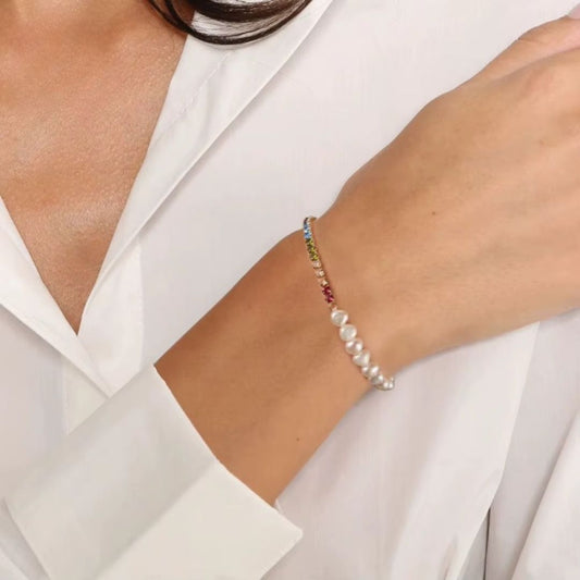 Bracelet Perle en Argent