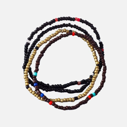 Bracelet Perle de Rocaille Ensemble de 4