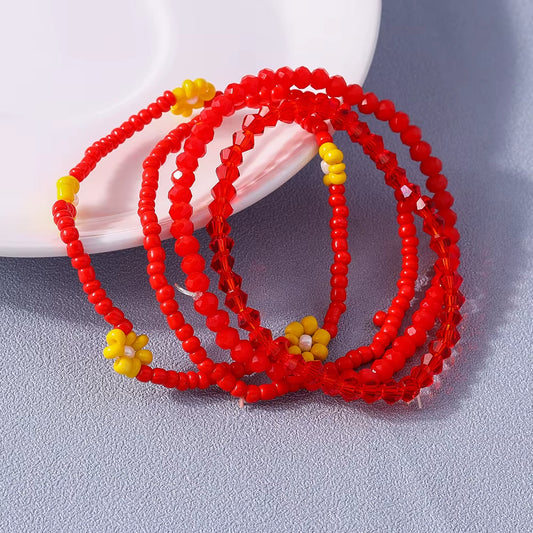 Bracelet Perle de Rocaille Ensemble de 4