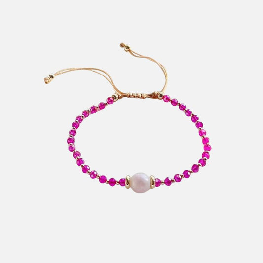 Bracelet Perles Fines Chic