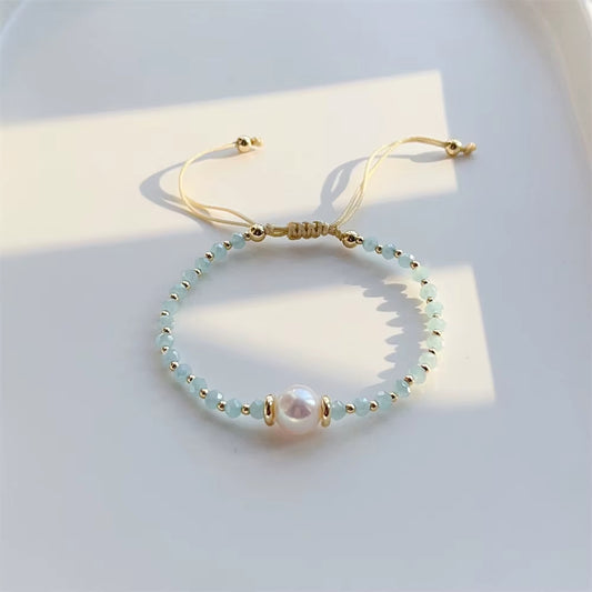 Bracelet Perles Fines Chic