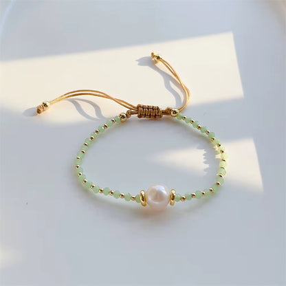 Bracelet Perles Fines Chic