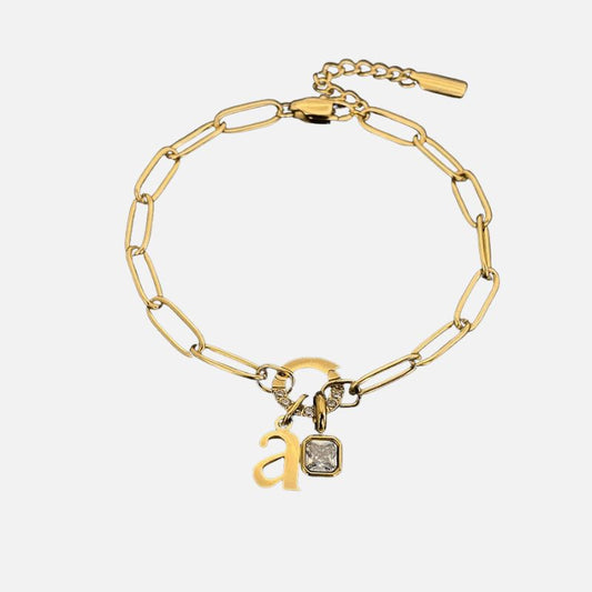 Bracelet Personnalisé Charme Et Caractère Acier Inoxydable