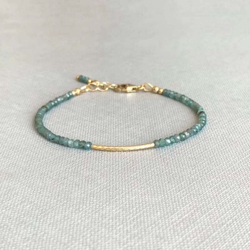 Bracelet Pierre Bleue Chic et Féminin