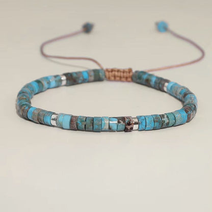 Bracelet Pierre Bleue en Turquoise