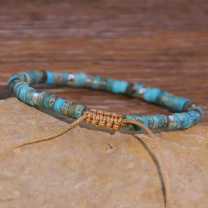 Bracelet Pierre Bleue en Turquoise