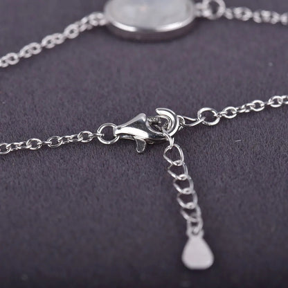 Bracelet Pierre de Lune sur Chaine