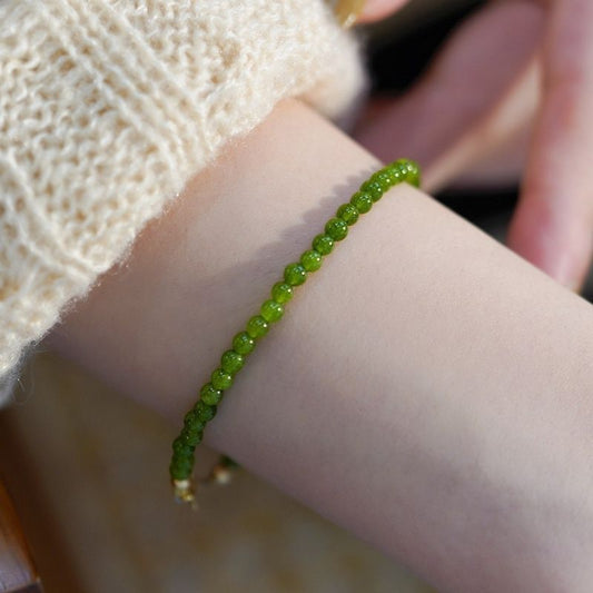Bracelet Pierre Verte Chic et Féminin