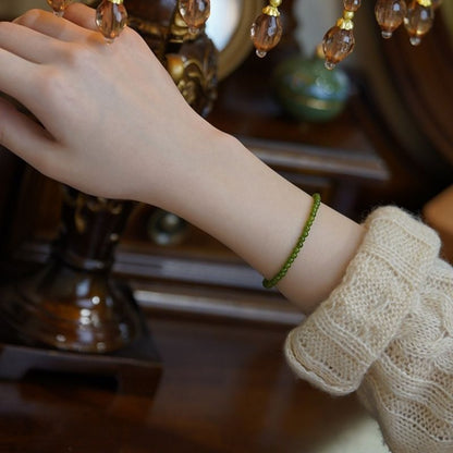 Bracelet Pierre Verte Chic et Féminin