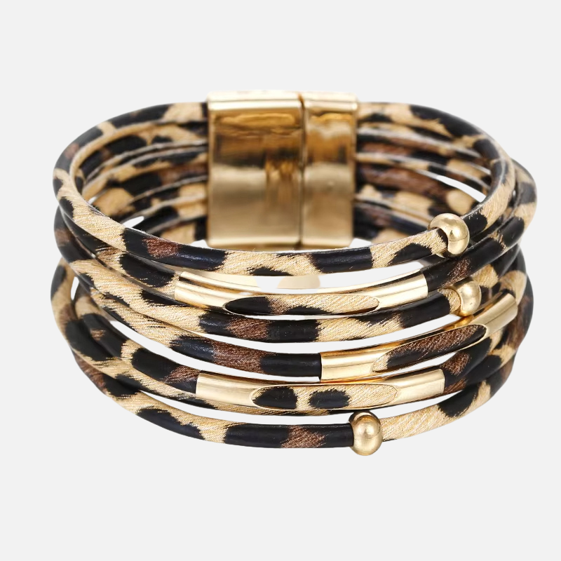 Bracelet Semainier Tendance Leopard