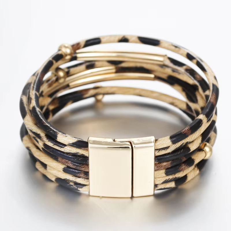 Bracelet Semainier Tendance Leopard