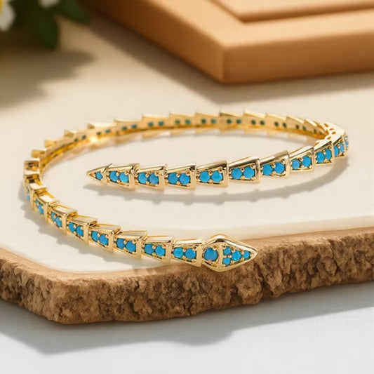 Bracelet Serpent en Cuivre