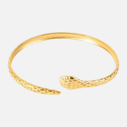 Bracelet Serpent Simple en Acier Inoxydable