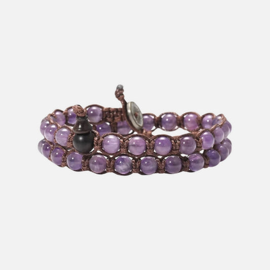 Bracelet Shamballa en Pierre Naturelle