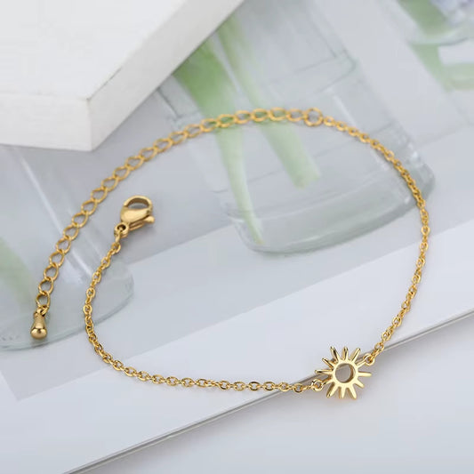 Bracelet Soleil en Acier Inoxydable