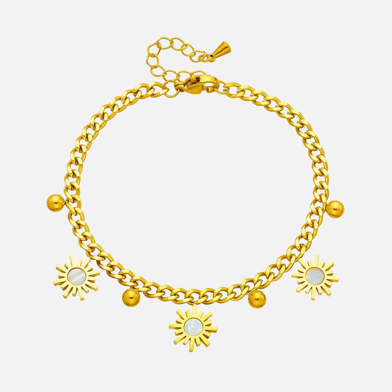 Bracelet Soleil pour Homme en Acier Inoxydable