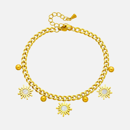 Bracelet Soleil pour Homme en Acier Inoxydable