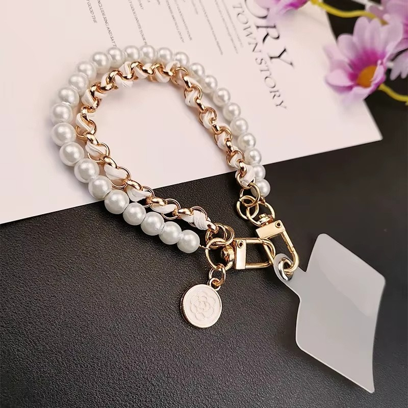 Bracelet Telephone à Breloques avec Lanière