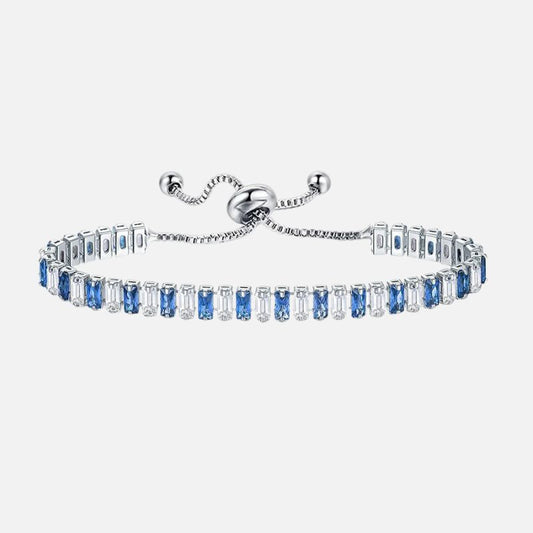 Bracelet Tennis Femme Éclat Alterné