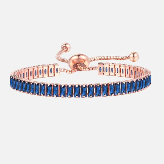 Bracelet Tennis Femme Lueurs Rosées