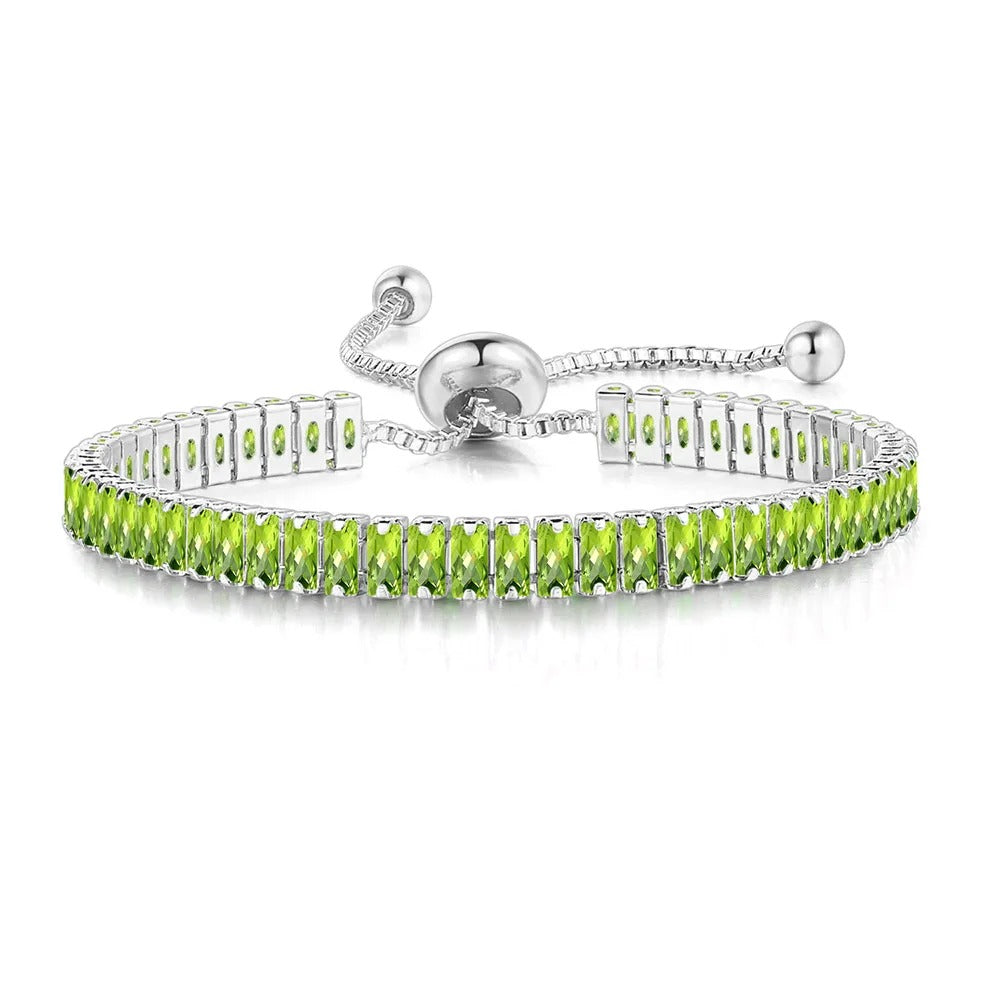 Bracelet Tennis Femme Reflets Chromatiques